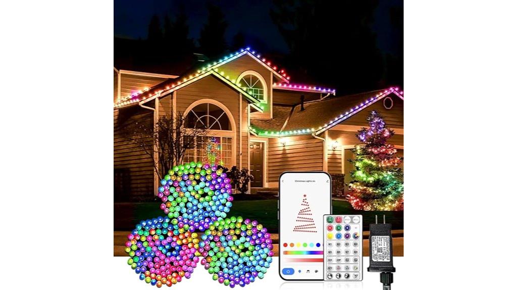 colorful music responsive led lights