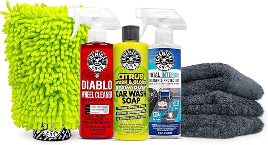 complete 7 piece car wash