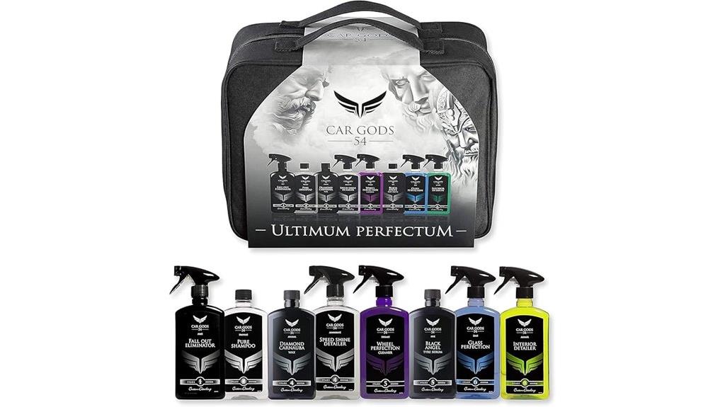 complete 8 piece car detailingkit