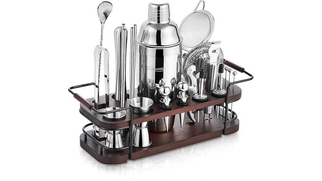complete cocktail shaker set