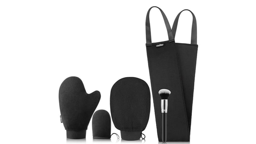 complete tanning application set