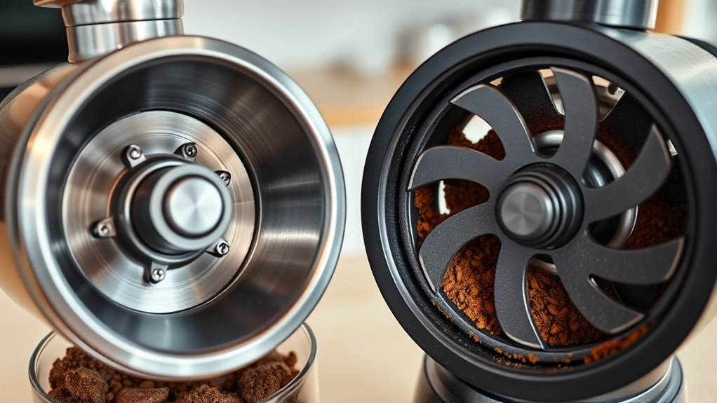 consistent quiet durable coffee grinding