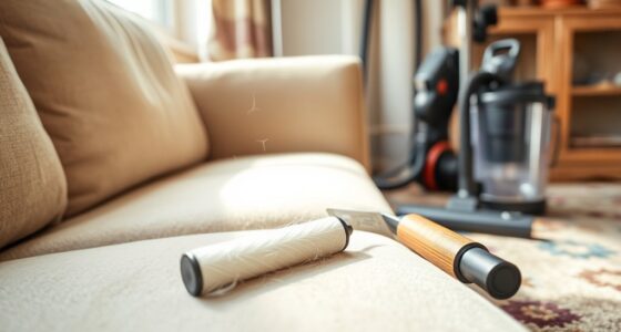 controlling pet hair accumulation