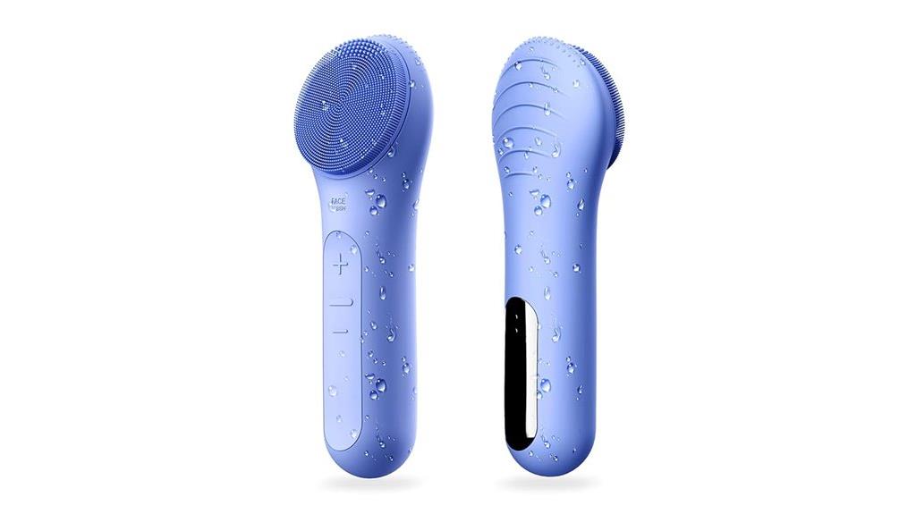 cool facial cleansing brush