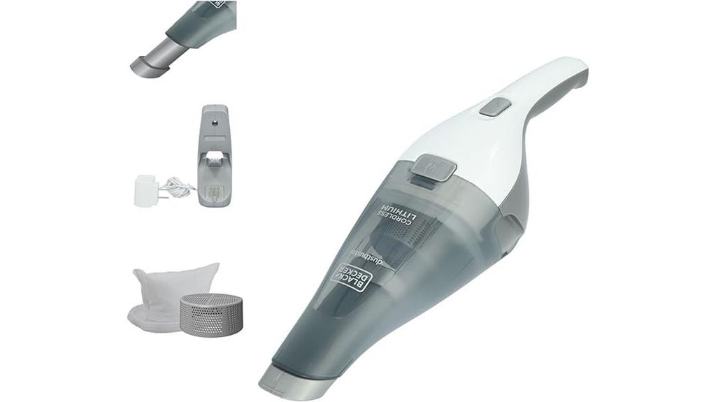 cordless handheld vacuum cleaner