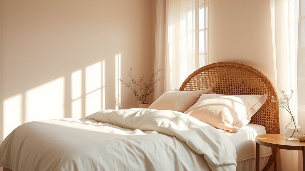 create tranquil bedroom environment