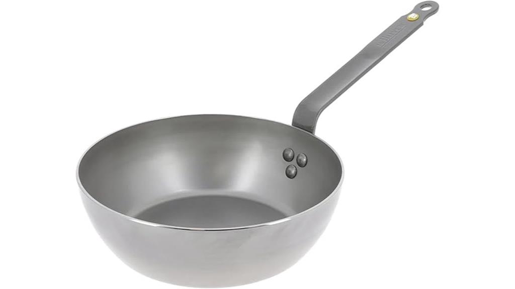 de buyer carbon steel fry pan