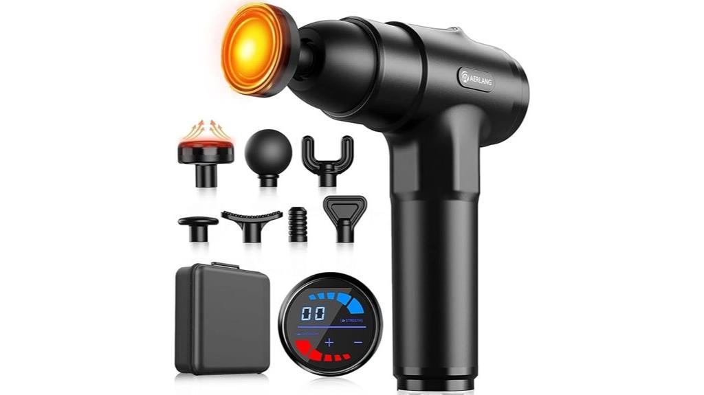 deep heat massage gun