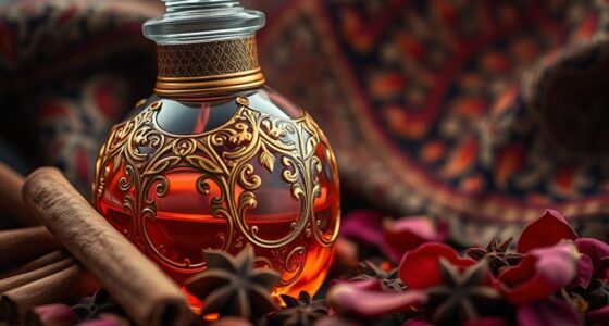 distinct aromatic middle eastern scents