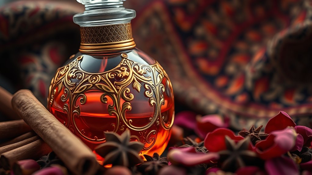 distinct aromatic middle eastern scents