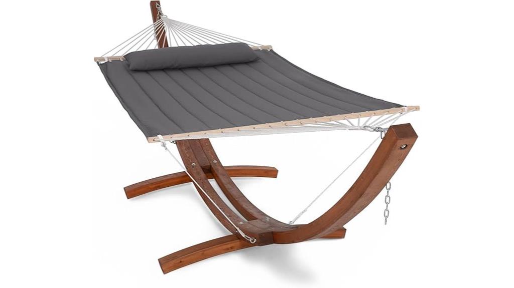 double hammock with stand