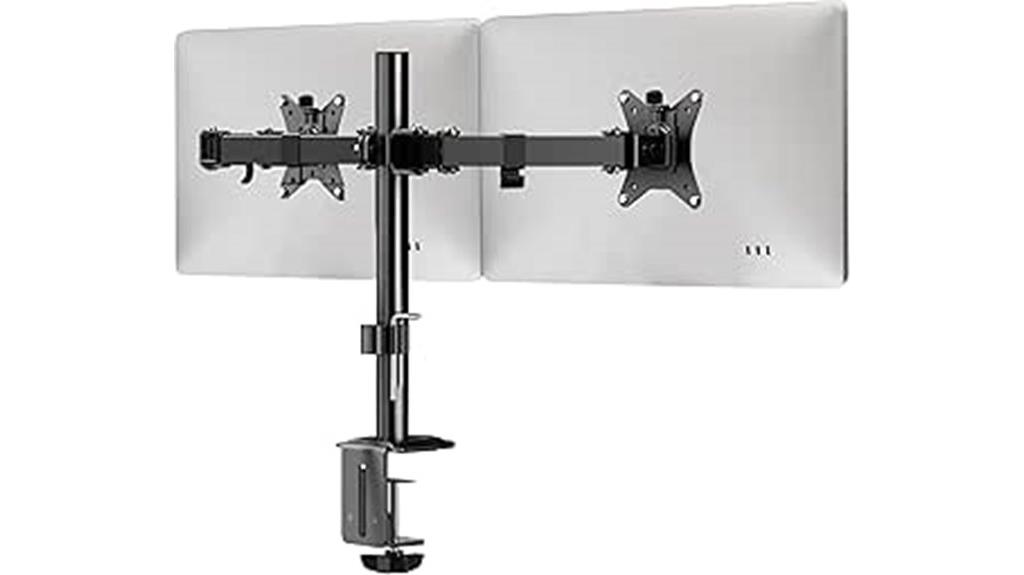 dual 32 inch monitor mount