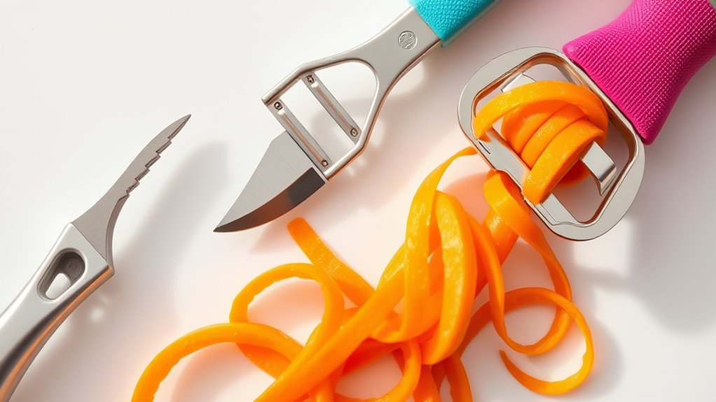 durable ergonomic peeling tools