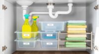 durable under sink storage