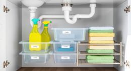 durable under sink storage
