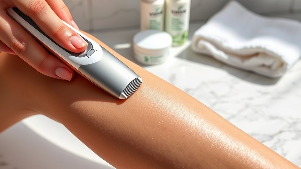 effective pain reducing epilation tips