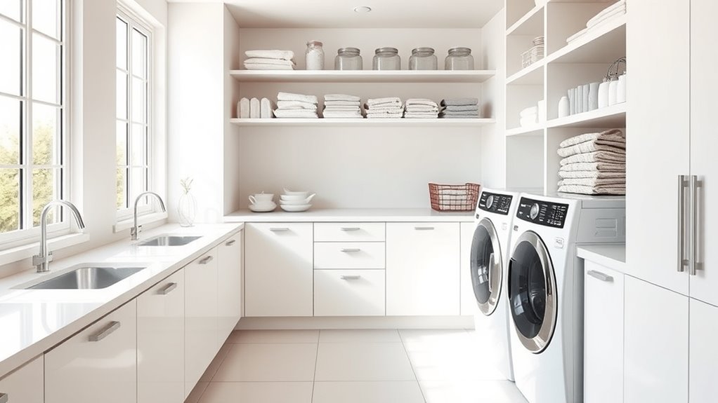 efficient laundry room design