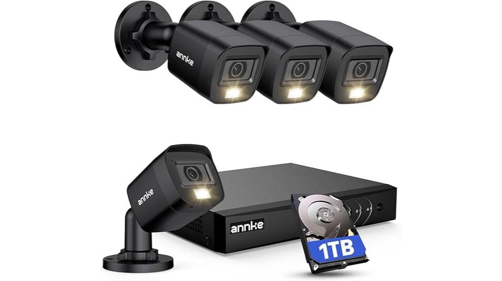 eight channel wired security