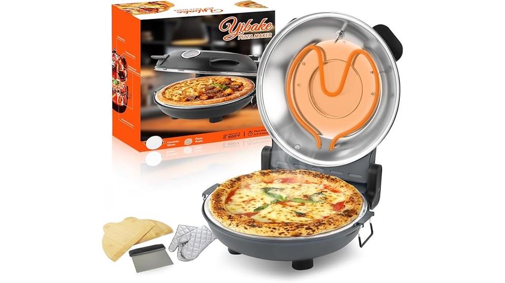 electric countertop pizza oven