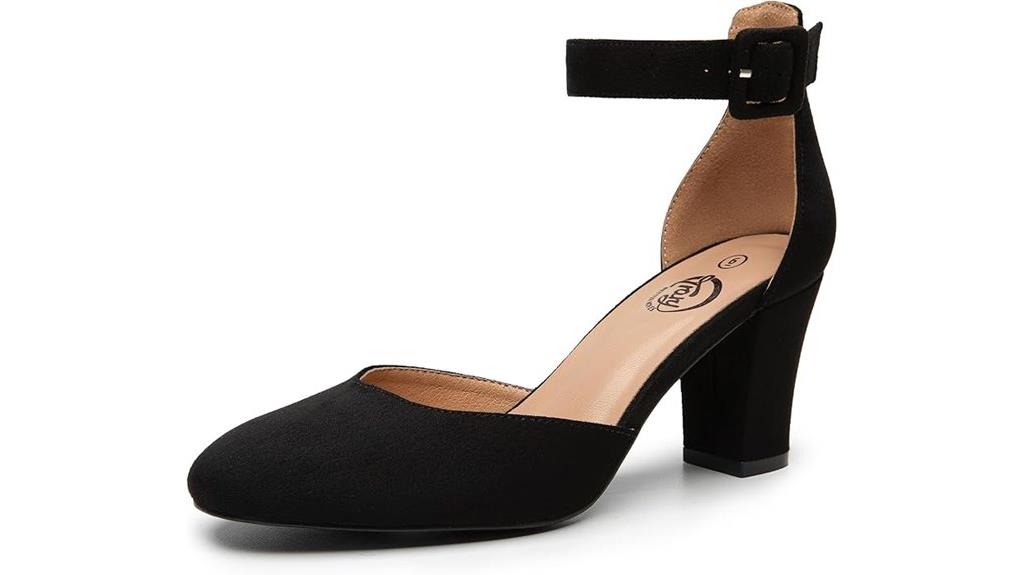 elegant ankle strap heels
