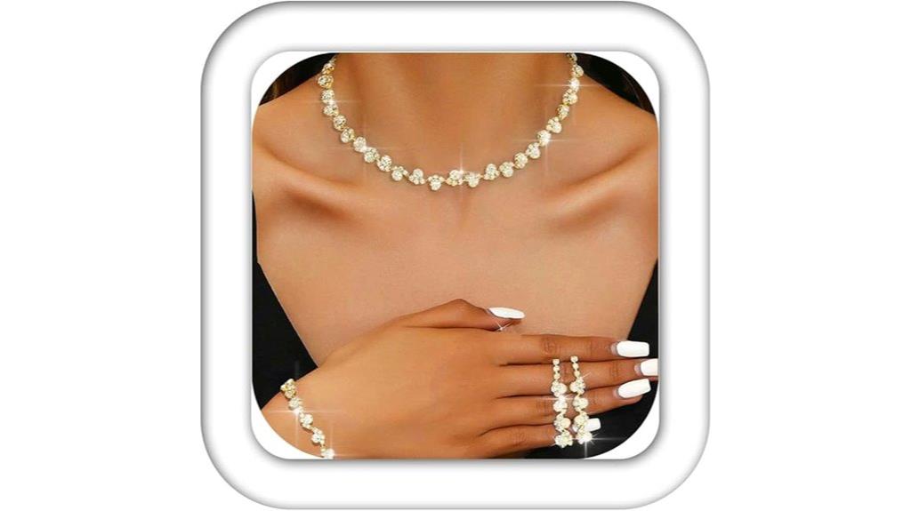 elegant bridal jewelry set