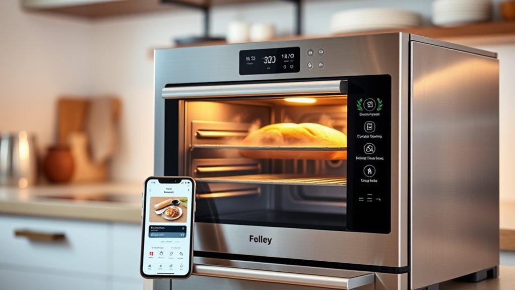 energy efficient smart oven features