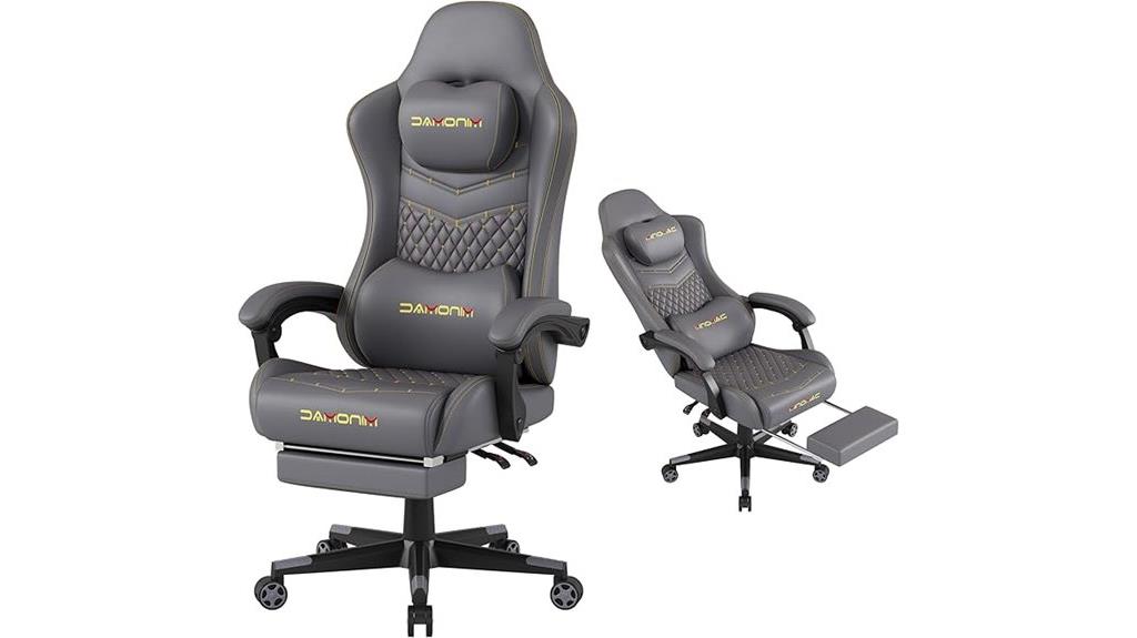 ergonomic gaming chair features