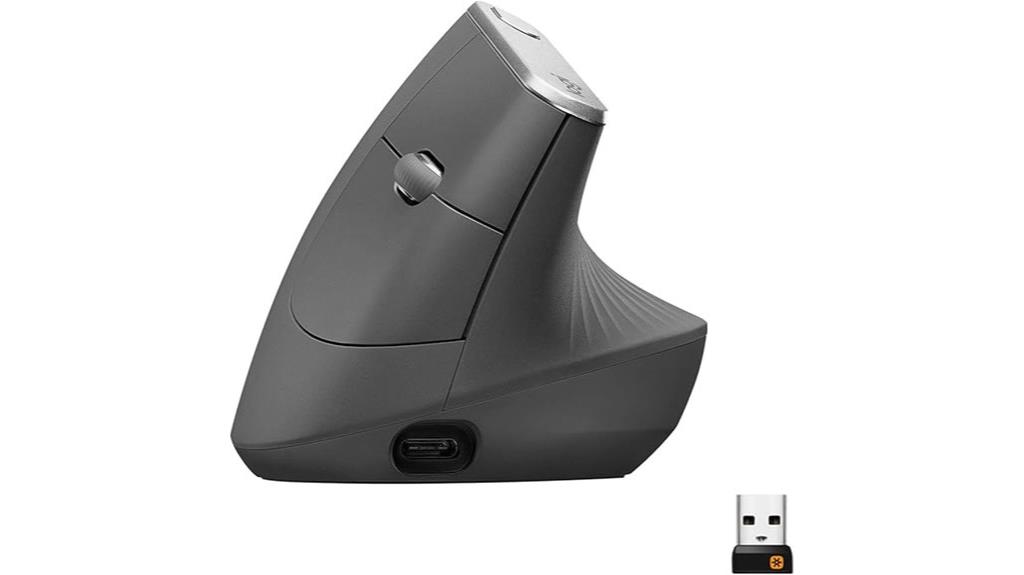 ergonomic wireless vertical mouse