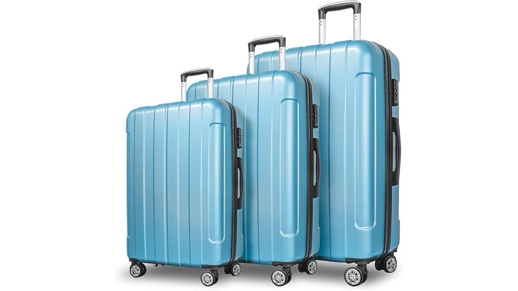 expandable 3 piece hard shell