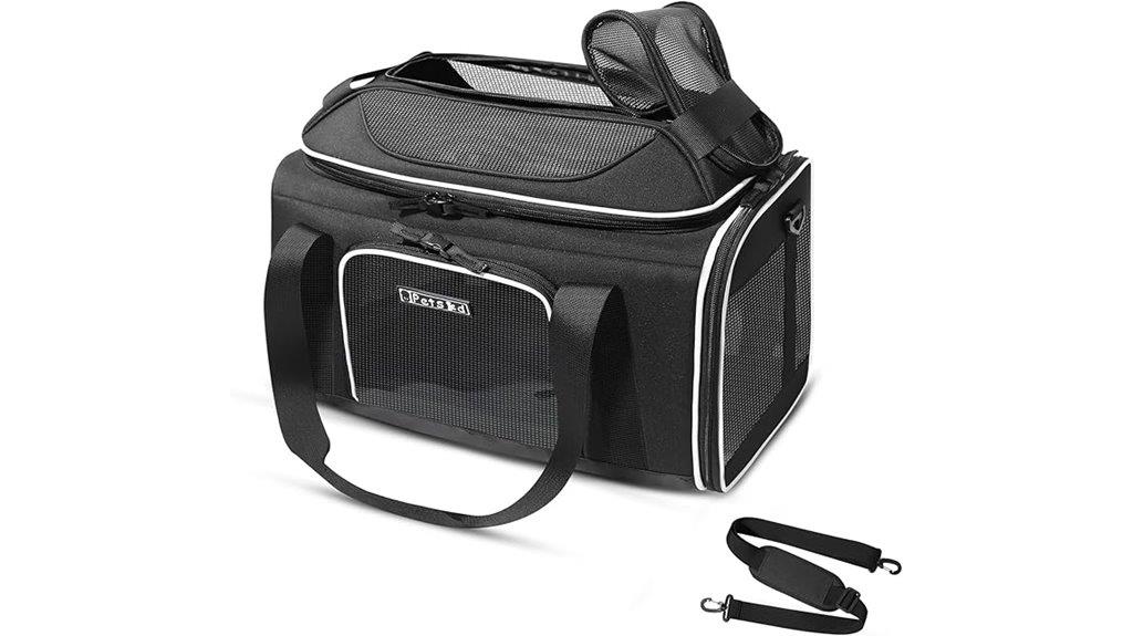 expandable carrier for pets