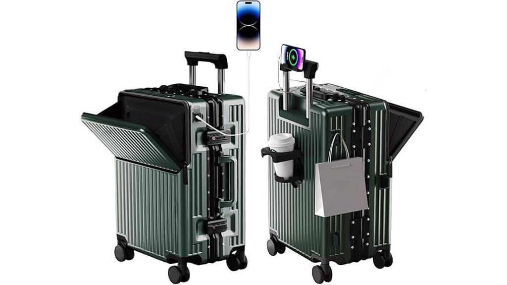 expandable spinner hard shell