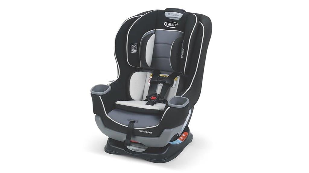 extend2fit convertible car seat