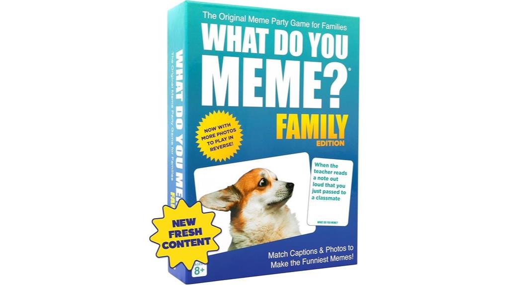 family themed meme card game