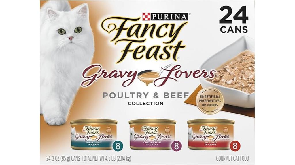 fancy feast gravy cat food