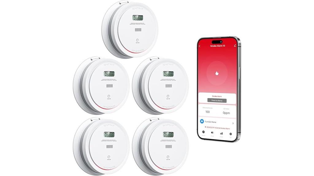 five pack smart detectors