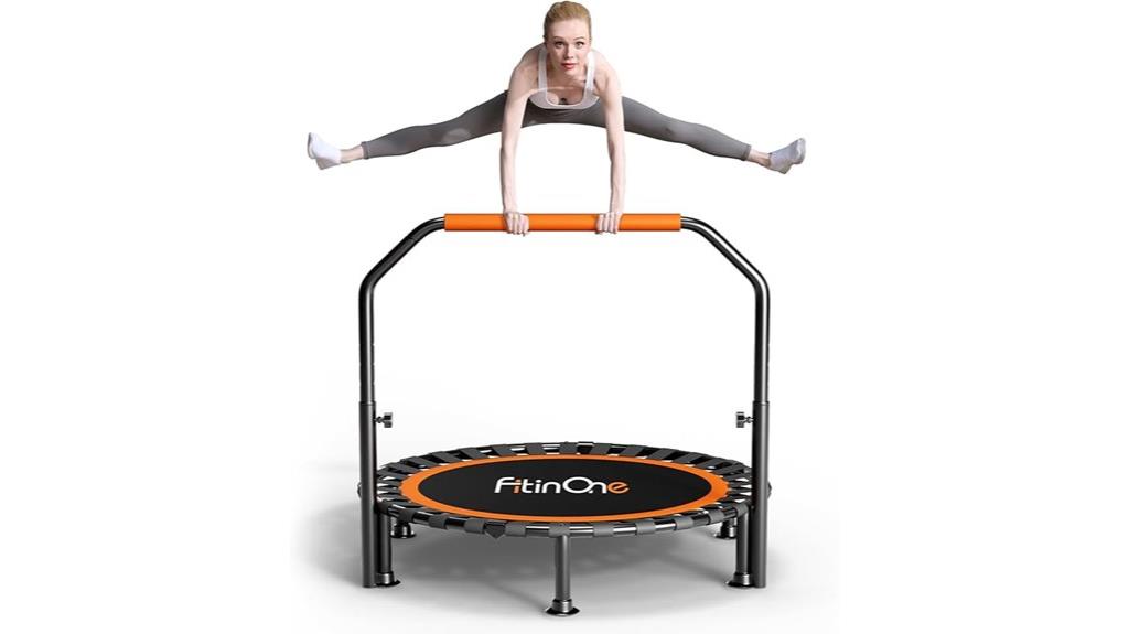 foldable bungee trampoline load