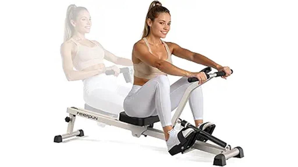 foldable home rowing machine