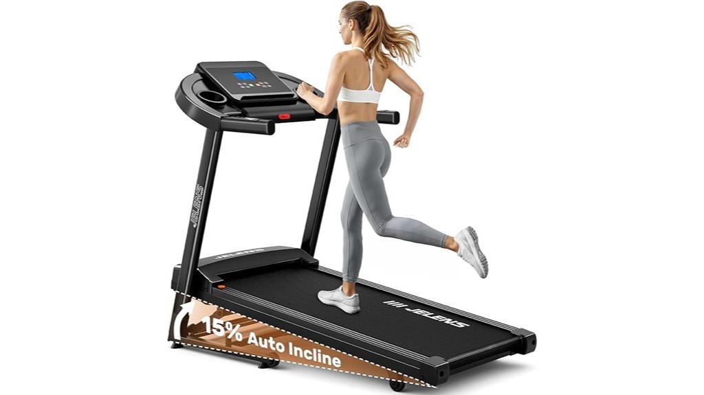 foldable incline walking treadmill