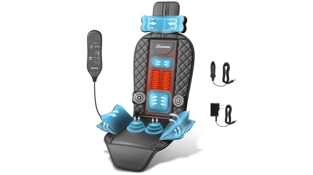 foldable pu leather massager
