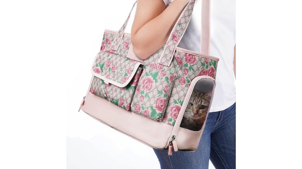 foldable waterproof pet tote