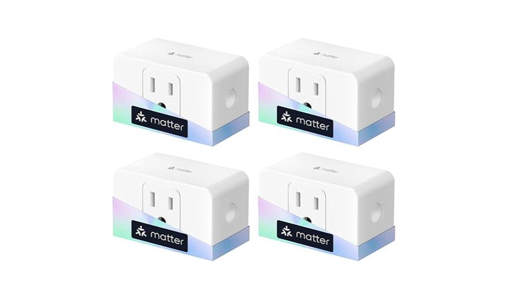 four pack meross smart plugs