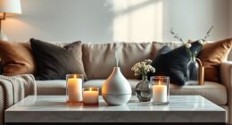 fragrance enhances interior decor