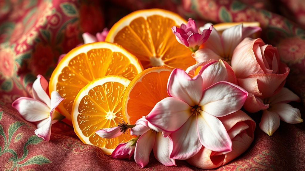 fragrant citrus floral orientals