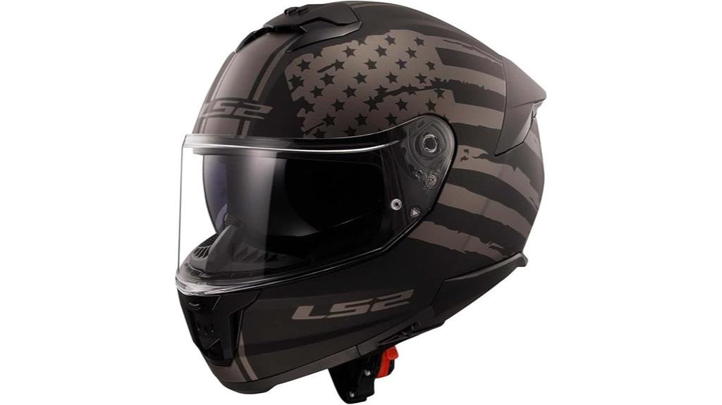 full face motorcycle helmet