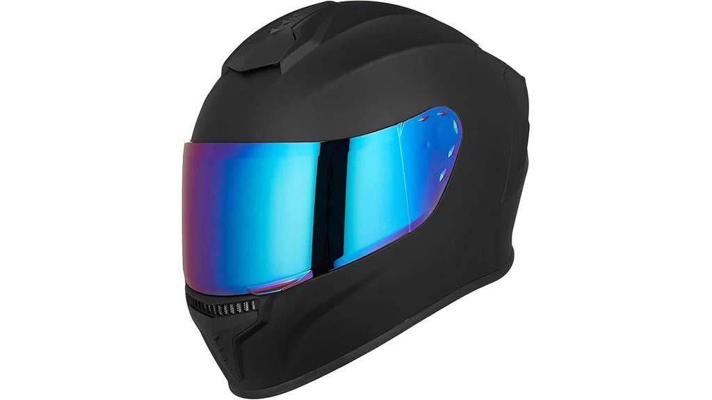 full face motorcycle helmet