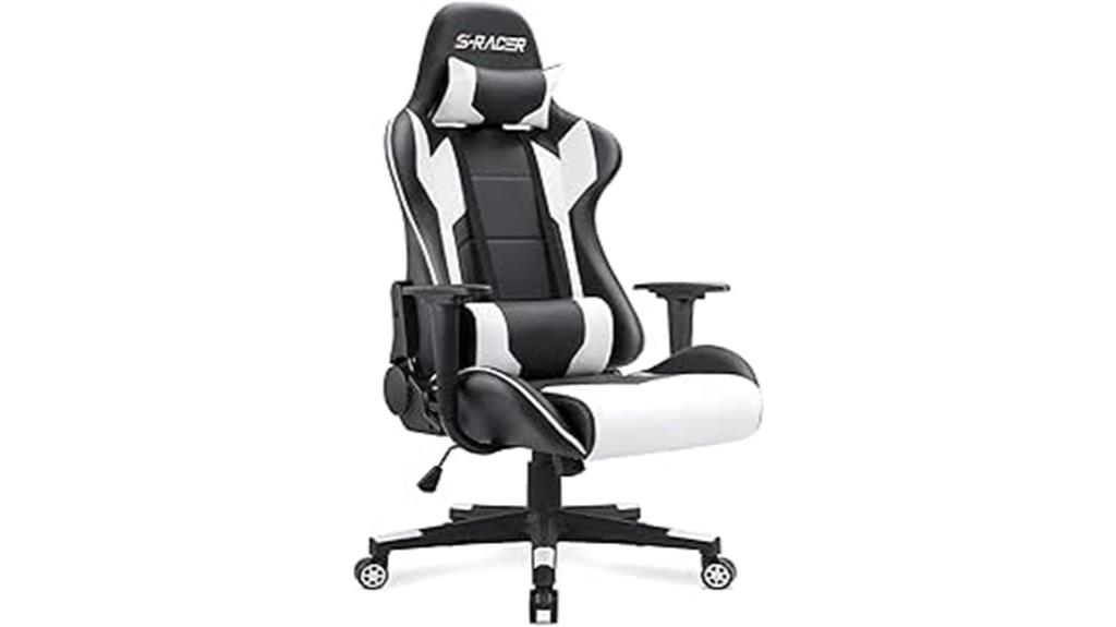 gaming chair with support