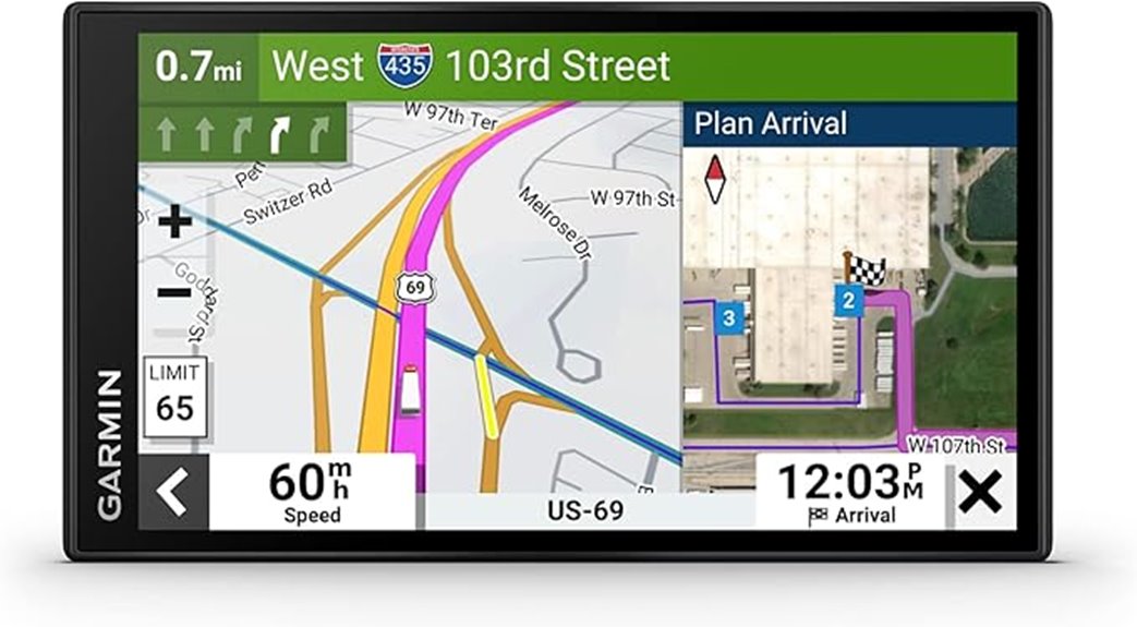 garmin dezl otr610 gps