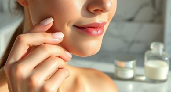 gentle luxury skincare layering