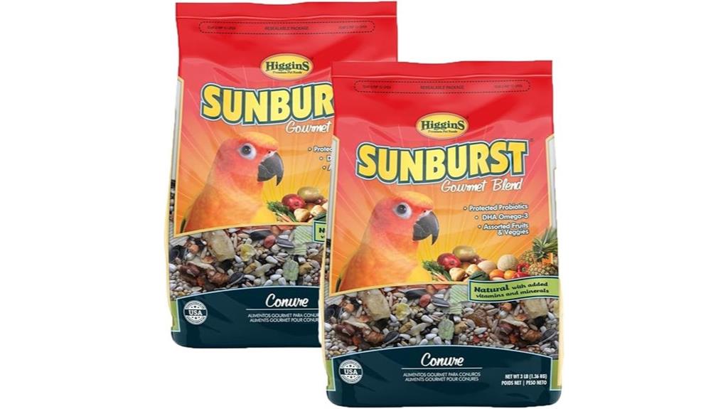 gourmet conure food mix