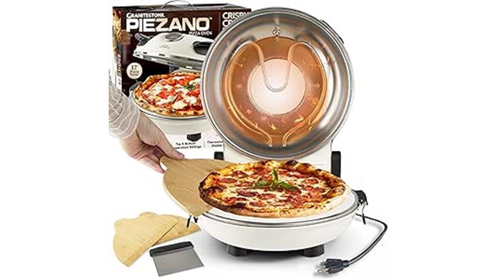 granitestone 12 inch electric pizza